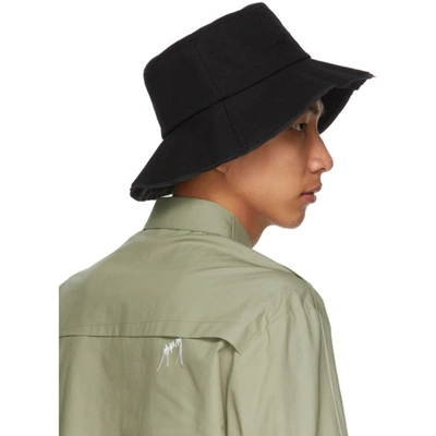 Shop Ader Error Black Canvas 04 Bucket Hat