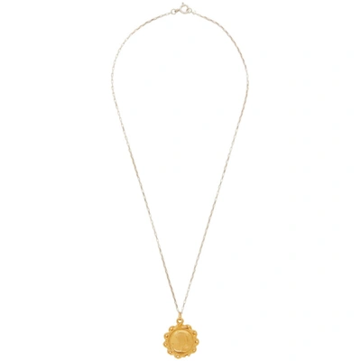 Shop Alighieri Gold 'the Invisible Compass' Necklace
