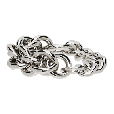 Shop Alyx Silver Mini Chunky Chain Bracelet