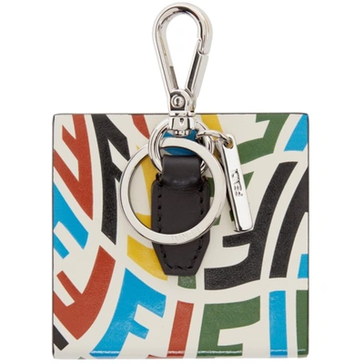Shop Fendi Multicolor 'forever ' Vertigo Keychain In F0u2v