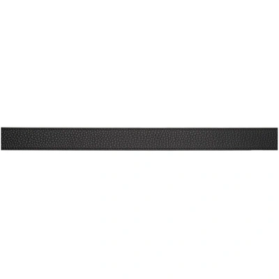 Shop Givenchy Reversible Black G Chain Buckle Belt In 001-black