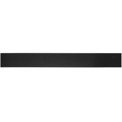 Shop Givenchy Black Curb G Chain Belt In 001-black