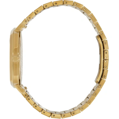 Shop Gucci Gold 38 Mm Grip Watch