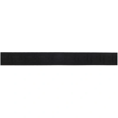 Shop Versace Black Greca Medusa Belt In D41p Black