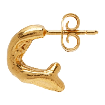 Shop Alighieri Gold Mini 'the Minerva' Single Hoop Earring