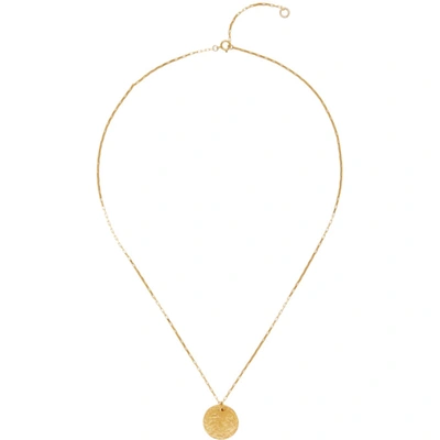 Shop Alighieri Gold 'ii Leone' Necklace