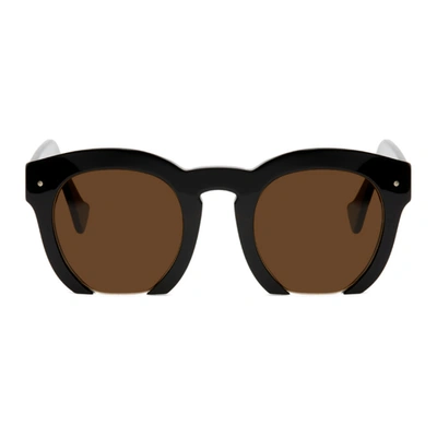 Shop Grey Ant Black Fromone Sunglasses