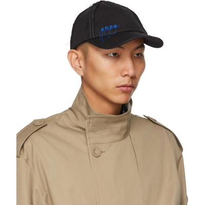 Shop Ader Error Black Destroyed 02 Cap