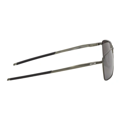 Oakley Ejector Prizm Black Rectangular Mens Sunglasses Oo4142 414203 58 In Carbon