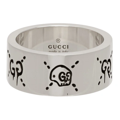 Skull store ring gucci