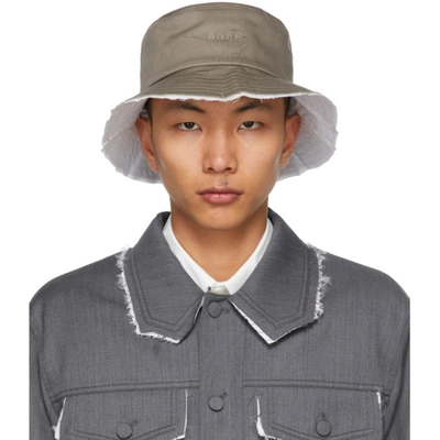 Shop Ader Error Khaki 04 Bucket Hat