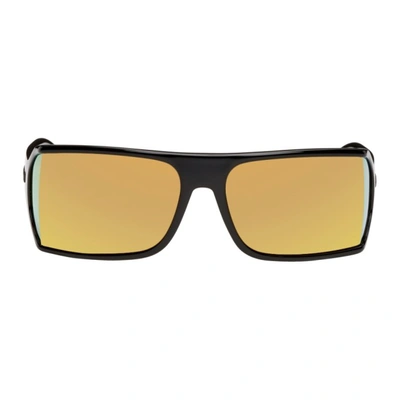 Shop Givenchy Black & Yellow Gv 7179 Sunglasses In 0807 Black