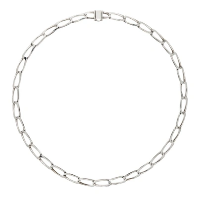 Shop Emanuele Bicocchi Silver Chain Link Necklace