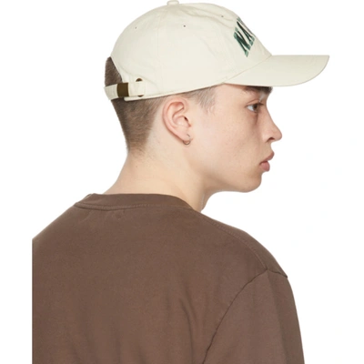 Shop Museum Of Peace And Quiet Ssense Exclusive Off-white 'natural' Cap In Bone