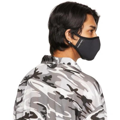 Shop Marine Serre Black Daily Wear Mask