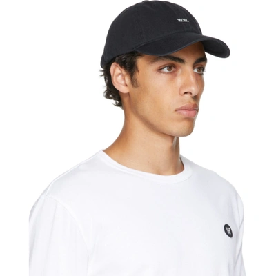 Shop Wood Wood Black Low Profile Cap In 9999 Black