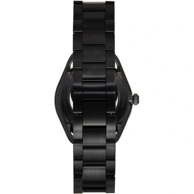 Shop Tom Ford Black Stainless Steel 002 Watch