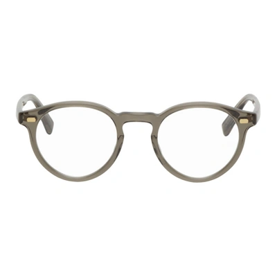 Eyevan 7285 Grey Puerto 47 Glasses In Smk Smoke | ModeSens