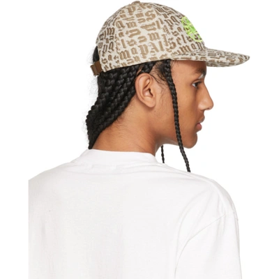 Shop Palm Angels Multicolor Missoni Edition Monogram Cap In Mutlicolour