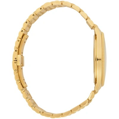 Shop Gucci Gold Slim G-timeless Bee Watch