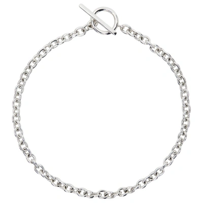 Shop Agmes Silver Classic Chain Necklace