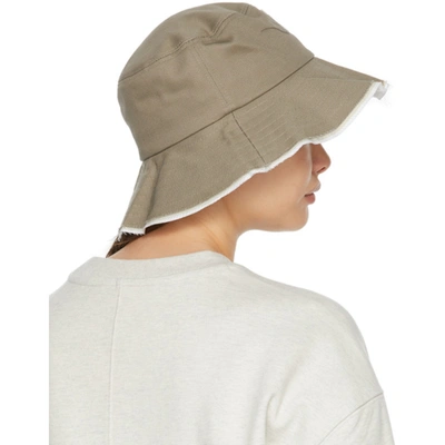 Shop Ader Error Khaki 04 Bucket Hat