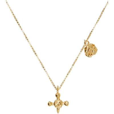 Shop Alighieri Gold 'the Memory And Desire' Necklace