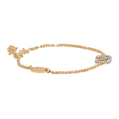 GOLD VLOGO BRACELET