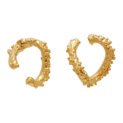 Shop Alighieri Gold 'the Night Shift' Earrings