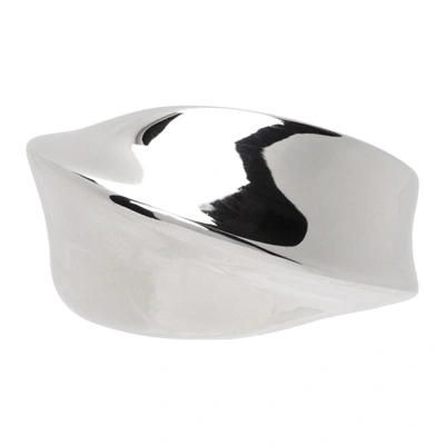 Shop Agmes Silver Twist Ring