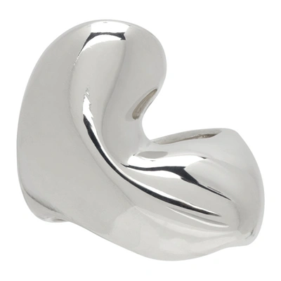 Shop Agmes Silver Simone Bodmer Turner Edition Turner Ring