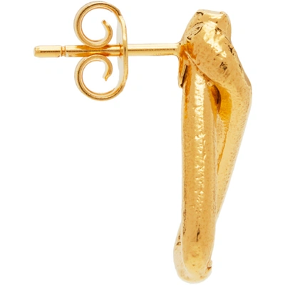 Shop Alighieri Gold 'the Trembling Bough' Earrings