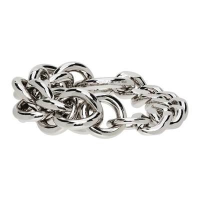 Shop Alyx Silver Mini Chunky Chain Bracelet