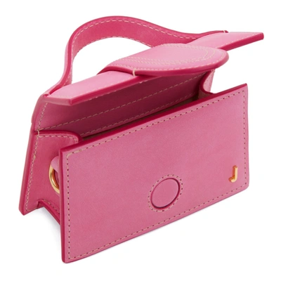 Shop Jacquemus Pink 'le Petit Bambino' Coin Pouch