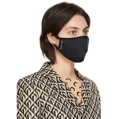 Shop Marine Serre Black Daily Wear Mask In 00 Black