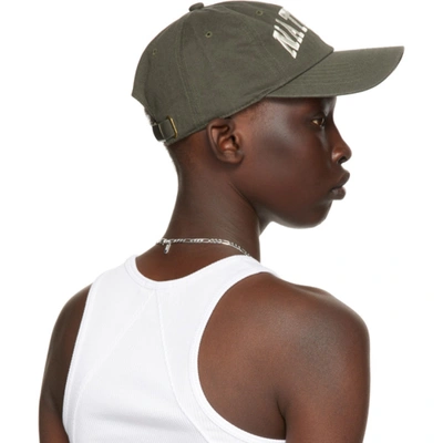 Shop Museum Of Peace And Quiet Ssense Exclusive Green 'natural' Cap In Forest