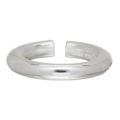 Shop All Blues Silver Polished Almost Ring