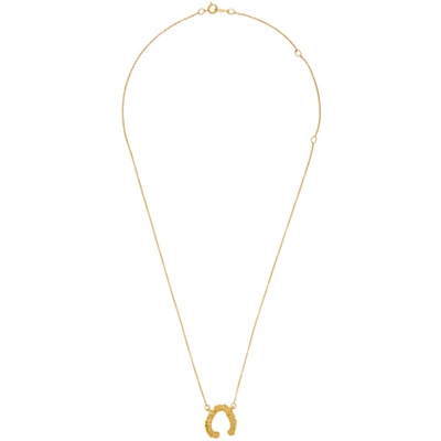 Shop Alighieri Gold 'the Night Cap' Necklace