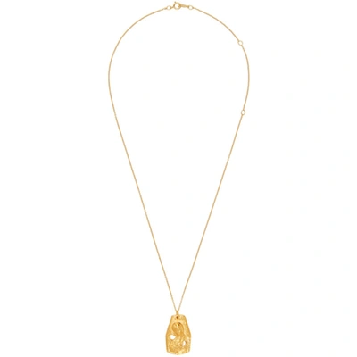 Shop Alighieri Gold 'the Bea' Necklace