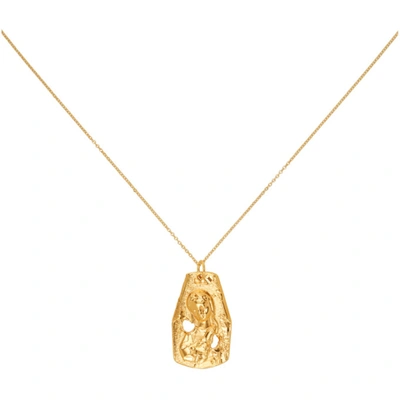 Shop Alighieri Gold 'the Bea' Necklace