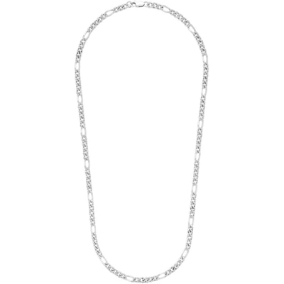 Shop Bottega Veneta Silver Sterling Necklace In 8117 Silver