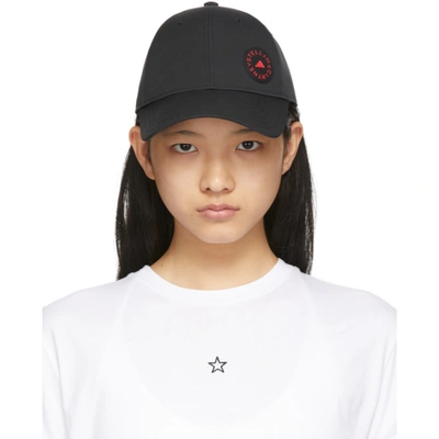 Shop Adidas By Stella Mccartney Black Running Cap