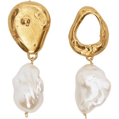 Shop Alighieri Gold 'the Infernal Storm' Earrings