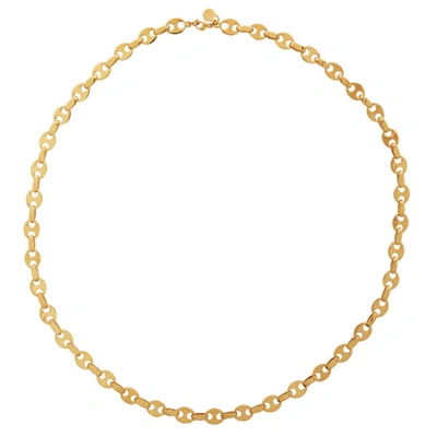 Shop Rabanne Gold Eight Nano Necklace In P710 Gold