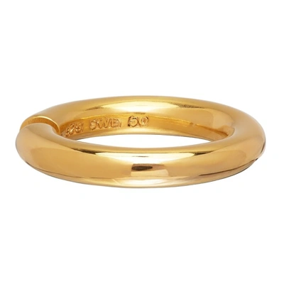 All Blues Gold Polished Almost Ring | ModeSens