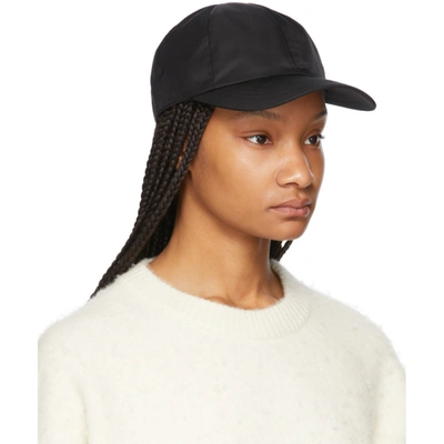 Shop Totême Black Baseball Cap