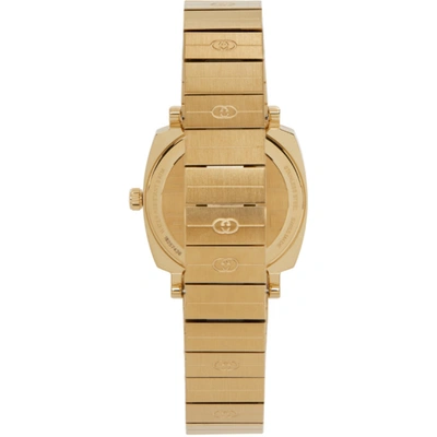 Shop Gucci Gold 27 Mm Grip Watch