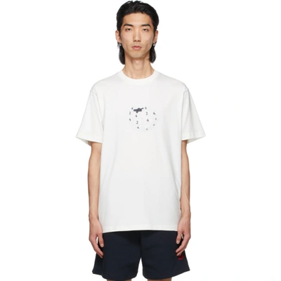 Shop 424 White Puzzle Logo T-shirt In 02 White