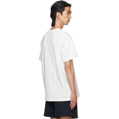Shop 424 White Puzzle Logo T-shirt In 02 White