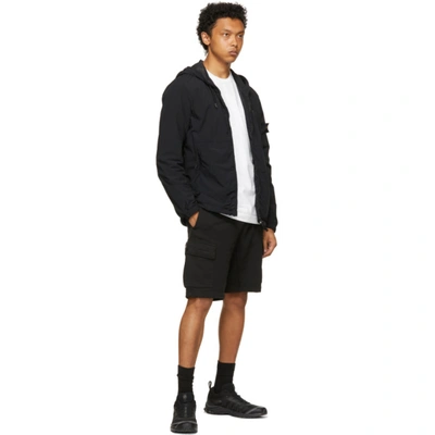 Shop Stone Island Black Skin Touch Nylon-tc Jacket In V0029 Black